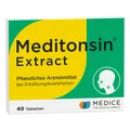Produktbild: MEDITONSIN Extract pflanzliche Erkältungstabletten 40 St.