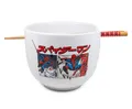 Produktbild: Marvel Spider-Man Japanisches Geschirrset | 20-Unzen Ramen-Schüssel, Essstäbchen