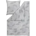 Produktbild: Estella Bettwäsche Isabella, Platin, Textil, Floral, 155x220 cm, Textiles Vertrauen - Oeko-Tex®, bügelfrei, pflegeleicht, hautfreundlich, schadstoffgeprüft, Schlaftextilien, Bettwäsche, Bettwäsche, Jersey-Bettwäsche