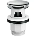 Produktbild: Hansgrohe - Ablaufgarnituren - Push-open-ablaufgarnitur Für Waschtisch- Und Bidetarmaturen, Chrom 50105000