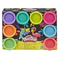 Produktbild: Play-Doh mit Spielknete in Neonfarben, Knete für fantasievolles und kreatives Spielen, Mehrfarbig, Mittel - 8 erPack