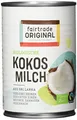 Produktbild: Bio Kokosmilch 400 ml Dose | von Fairtrade Original | aus Sri Lanka | ideal für asiatische Gerichte | für einen reichen, sahnigen Geschmack | 100% Bio