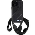 Produktbild: BMW iPhone 15 Pro Max Hülle Case Cover M Power Carbon Stripe & Strap