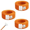Produktbild: ARLI CAT 7 Verlegekabel 300 m Netzwerkkabel CAT.7 3 x 100 m LAN Halogenfrei Installationskabel SFTP S/FTP CAT7 PIMF Kabel Netzwerk Verkabelung Datenkabel AWG23/1 Gigabit Kupfer Ethernet 300m 3x 100m