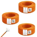 Produktbild: 300m Cat7 Netzwerkkabel Cat 7 3x 100m Verlegekabel Kabel Installationskabel