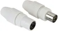 Produktbild: Hama Antennenstecker und Adapter Koax-Set, Stecker/Kupplung