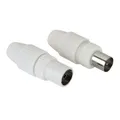 Produktbild: HAMA Koax-Set, Stecker/Kupplung, klemmbar (00205212) #1906858