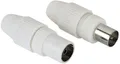 Produktbild: Hama Antennenstecker und Adapt Koax-Set, Stecker/Kupplung