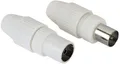 Produktbild: hama Antennenstecker und Adapter Koax-Set, Stecker / Kupplung