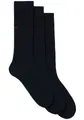 Produktbild: HUGO Businesssocken 3P RS UNI CC (Packung, 3-Paar, 3er Pack) mit kontrastfarbenen HUGO Logo-Schriftzug