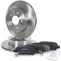 Produktbild: Bestprice Satz Bremsscheiben + Bremsbeläge Hinterachse [Hersteller-Nr. 10602336] für Renault, Nissan