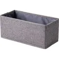 Produktbild: Fackelmann Bad Textilkörbchen 13x12x28 cm, Grau 86896