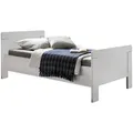 Produktbild: Mid.you Bett Wimex Nadja, Weiß, 100x200 cm, in verschiedenen Größen erhältlich, für Lattenrost geeignet, Schlafzimmer, Betten, Einzelbetten