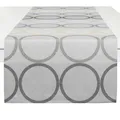 Produktbild: Tischläufer ZIRBELLO - hellgrau - 40x150 cm