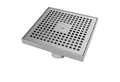 Produktbild: MERT Bodenablauf Edelstahl 200x200 300x300 mm Ultra Flach Duschablauf