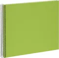 Produktbild: Goldbuch Spiralalbum Bella Vista grün 35x30 cm 40 weiße Seiten