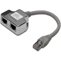 Produktbild: Digitus RJ45 T-Adapter (RJ45, RJ45 (2x)) (DN-93904)