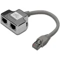 Produktbild: Adapter Rj45 Auf 2 Rj45 10/100 Cat 5e Geschirmt