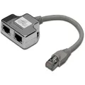 Produktbild: Digitus CAT 5e Patchkabel-Adapter, 2x CAT 5e, geschirmt