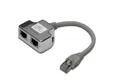 Produktbild: Adapter RJ45 DIGITUS DN-93904 2x gniazdo RJ45 kat.5e Digitus