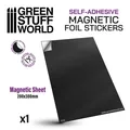 Produktbild: Green Stuff World Selbstklebende Magnetfolien Magnetic Sheet für Bases