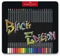 Produktbild: FABER-CASTELL Black Edition gebogen, 24 Farben