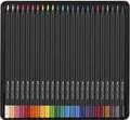 Produktbild: Black Edition Dreieckstifte 24 Farben Metallverpackung Faber-Castell 116425FC