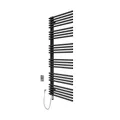 Produktbild: SCHÖNER WOHNEN-Kollektion Heizkörper CELIA 151x60 cm, elektrisch, Version links, Schwarz, Badheizkörper mit Fernbedienung