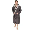 Produktbild: Blumtal Badenmantel, Dunkelgrau, Grau, Textil, Badtextilien, Bademäntel