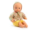 Produktbild: DJECO Babypuppe POMEA Puppe Flora 32cm weicher Körper Kleidung Petit Pan