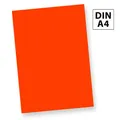 Produktbild: NEU! Briefpapier rot 250 Blatt Neonpapier Leuchtpapier DIN A4 neon