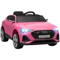 Produktbild: Homcom Kinder-Elektroauto, Rosa, Metall, 60x47x108 cm, unisex, Spielzeug, Kinderspielzeug, Kinderautos & Elektro-Kinderautos