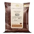 Produktbild: Receipe No. 823  Kuvertüre Callets, Vollmich Schokolade, 33,6% Kakao, 1 x 400G