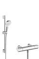 Produktbild: hansgrohe HG Brausenkombi Crometta Vario/ Ecostat 1001 CL/Unica 650mm weiss/chro