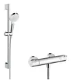Produktbild: Hansgrohe Crometta Brausesystem Vario mit Ecostat 1001 CL Thermostat und...