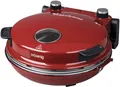 Produktbild: Pizza-Ofen H.Koeing NAPL350 Pizza-Maker Miniofen Furnace Mini Oven 1200 Watt Rot