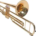 Produktbild: Neue Karl Glaser B Ventilposaune Messing, Edelstahl Ventile Koffer und Mundstück