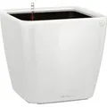 Produktbild: Lechuza® Pflanzgefäß Quadro Premium LS 35 cm x 35 cm x 33 cm Weiß hochglanz