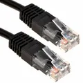 Produktbild: Schwarzes Netzwerk Ethernet RJ45 Cat-5E UTP PATCH LAN Kupferkabel 5m