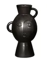 Produktbild: Vase Gesicht schwarz Sass & Belle Amira Keramik Blumenvase Kopf Deko Vintage