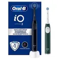 Produktbild: Oral-B iO Series 2 elektr. Zahnbürste DUO Pack schwarz/grün