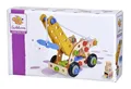 Produktbild: Eichhorn - 100039022 - Constructor Kranwagen, 70-teilig, Holzspielzeug-Konstruktionsset, 4 Verschiedene Modelvarianten baubar, Holzbaukasten, Motorikspielzeug ab 3 Jahren
