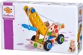Produktbild: Eichhorn - 100039022 Konstruktionsset Kranwagen, 70-teilig Holz-Spielzeug Kinder
