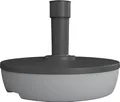 Produktbild: EDA Sonnenschirmständer Kunststoff rund 495 mm 2-farbig betongrau / dunkelgrau