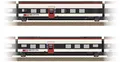Produktbild: TRIX H0 23282 H0 Ergänzungsset 2 zu Giruno der SBB D(B9) 2.Klasse und E(B8) 2.Klasse