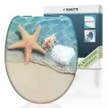 Produktbild: Duroplast WC-Sitz BEACH, mit Absenkautomatik