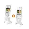 Produktbild: 2x AVM FRITZ!Fon C6 White schnurloses DECT Komforttelefon für FRITZ!Box