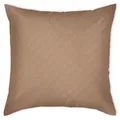 Produktbild: Curt Bauer Mako-Brokat-Damast Bettwäsche Alva Kissenbezug einzeln 80x80 cm | terra - braun