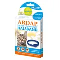 Produktbild: ARDAP Zecken- & Flohschutzhalsband für Katzen ab dem 4. Monat - Bis zu 4 Monate nachhaltiger Langzeitschutz - Natürlicher Wirkstoff gegen Zecken & Flöhe (PT19)