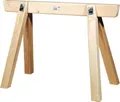 Produktbild: Triuso Bauschragen 120cm lang- 70cm hoch Gerüstbock Schrong Schrage Holzbock Bock Werkstattbock